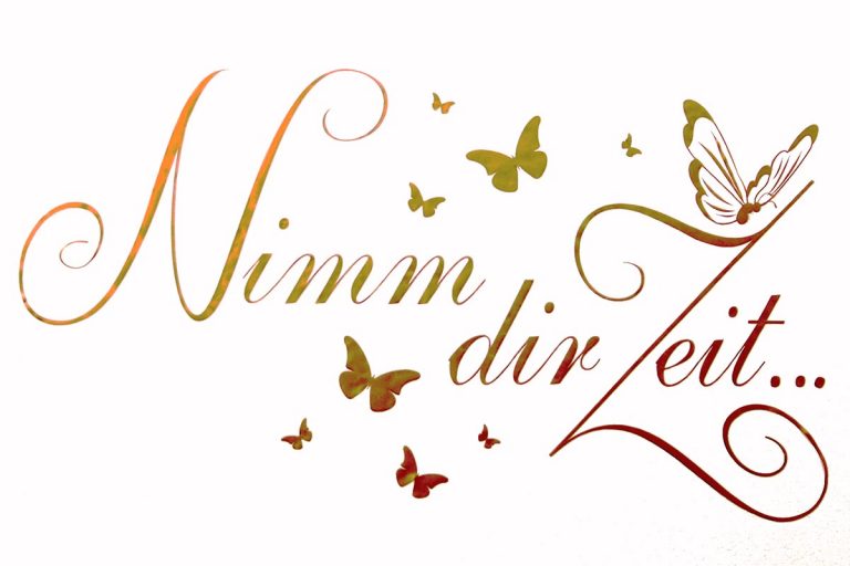 Nimm Dir mehr Zeit für Dich